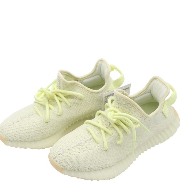 Yeezy x Adidas Yellow/Cream White Cotton Knit Boost 350 V2 Sneakers Size 6 men - Picture 1 of 6